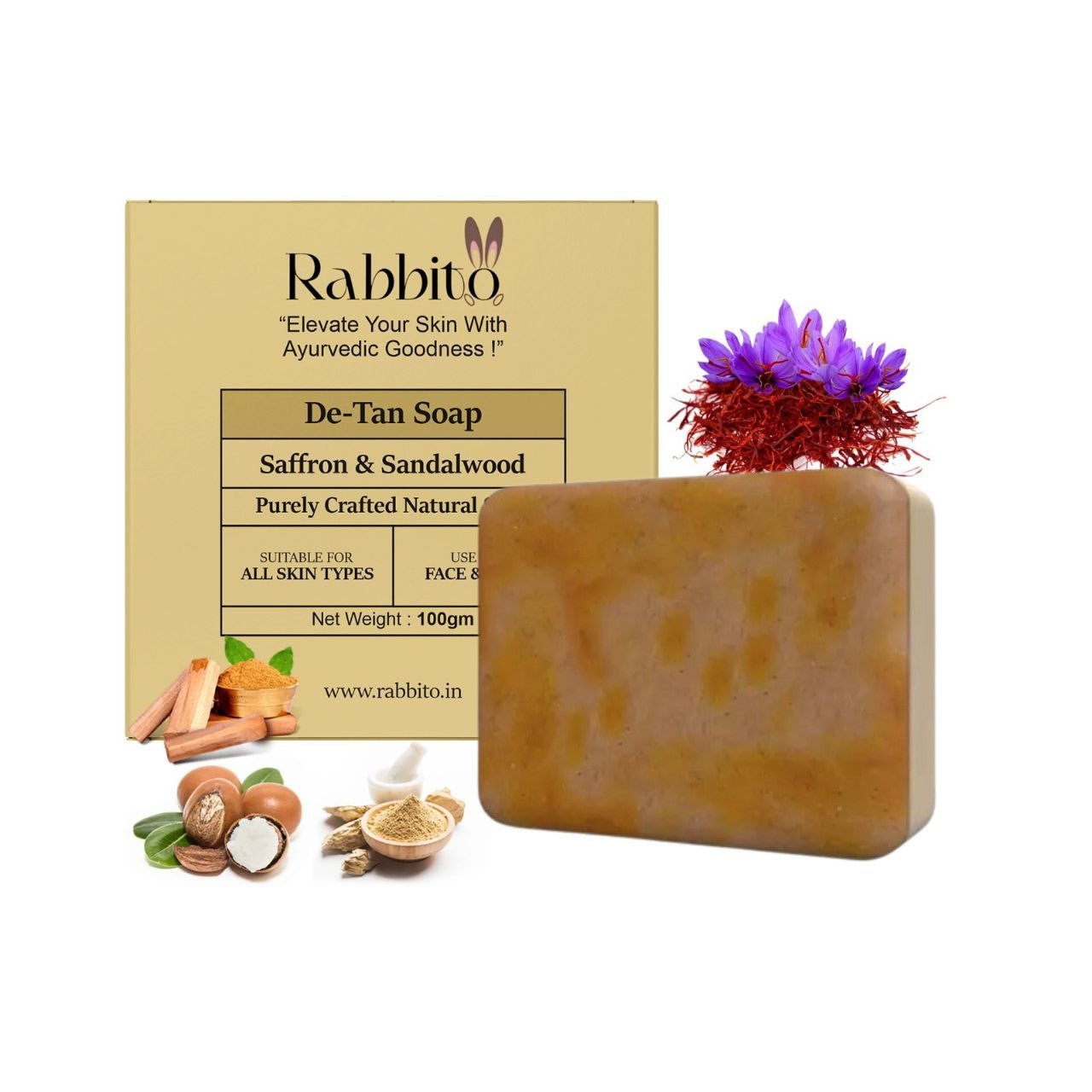 Magic Soap (Sandal Wood and Saffron Soap)